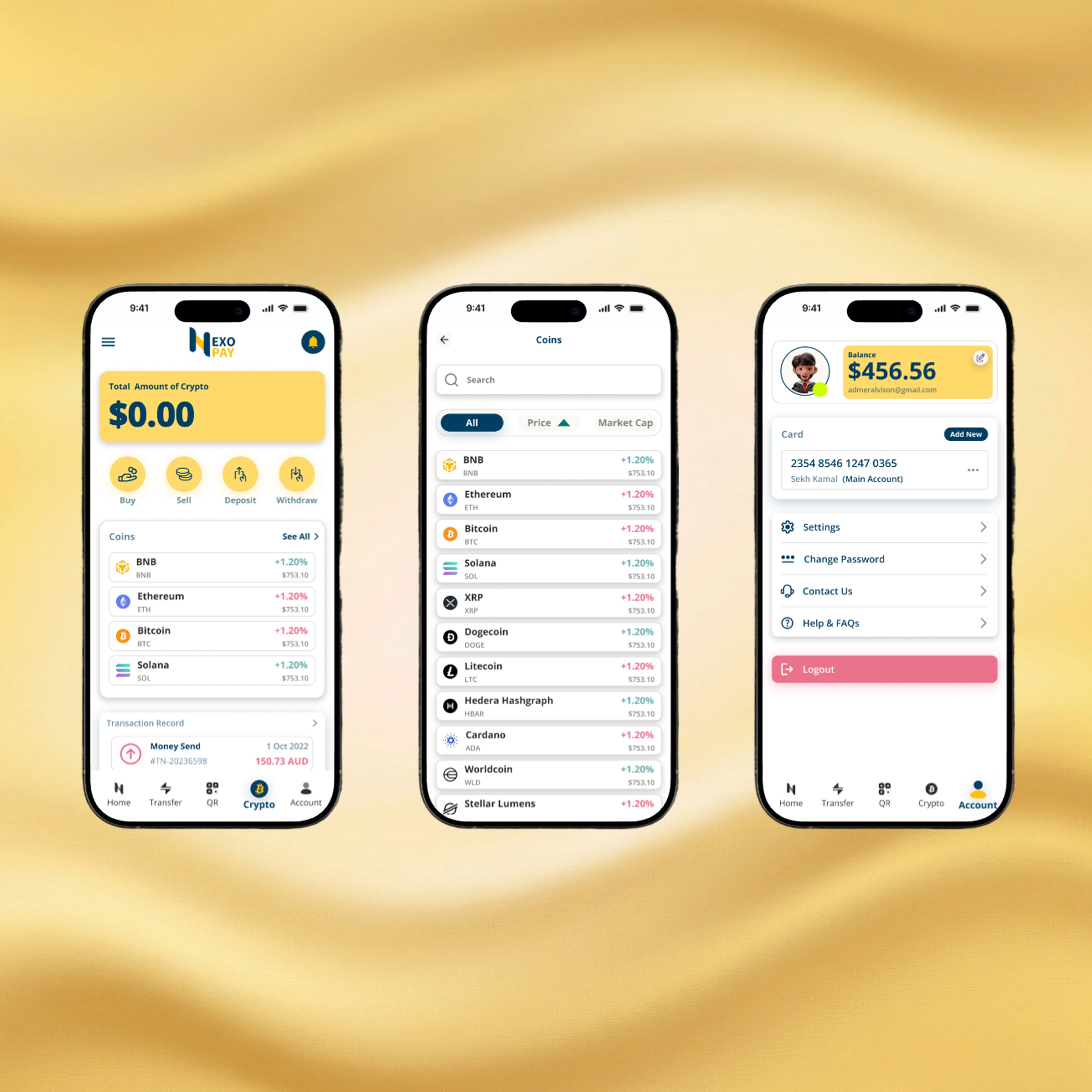 NexoPay - FinTech Wallet & Crypto App thumbnail 3